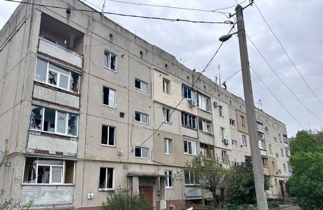 РФ била по жилым домам и учебным заведениям в Харьковской области