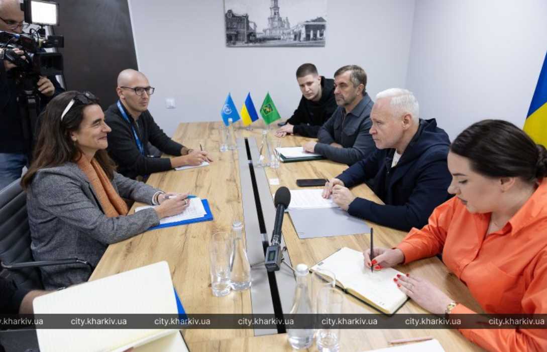 Мэр Харькова обсудил с представителем ООН помощь городу