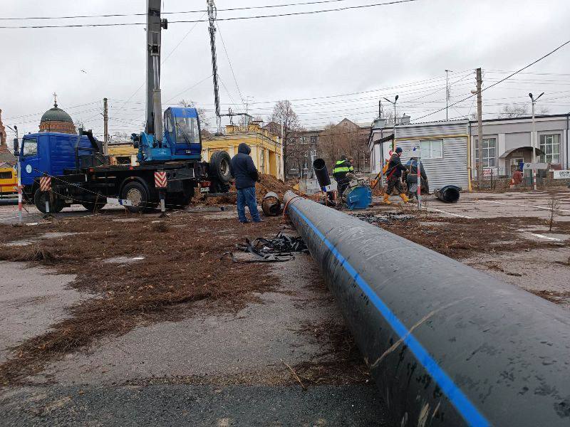 В Харькове обновили 2 километра трубопроводов