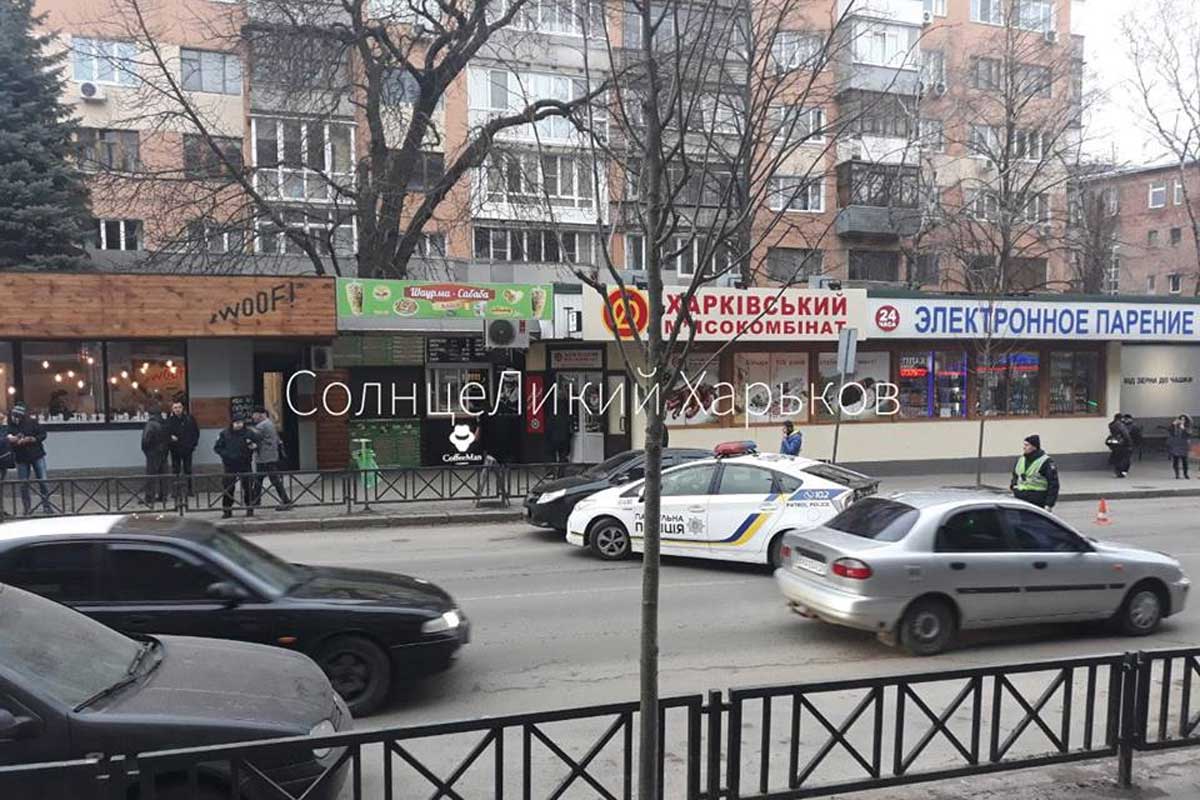 Полицейский Prius попал в ДТП на Пушкинской (фото)