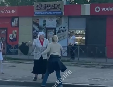 На Салтовке – драка, женщину избили сумкой (видео)
