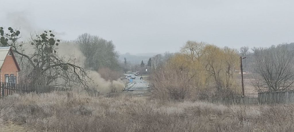 В Изюмском районе подтопило село из-за подрыва дамбы