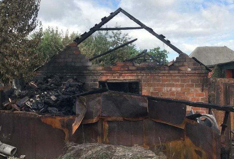 Золочев Харьковской области - снова под обстрелом (фото)