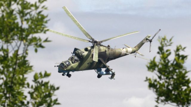 Росіяни вдарили з вертольотів по Харківській області