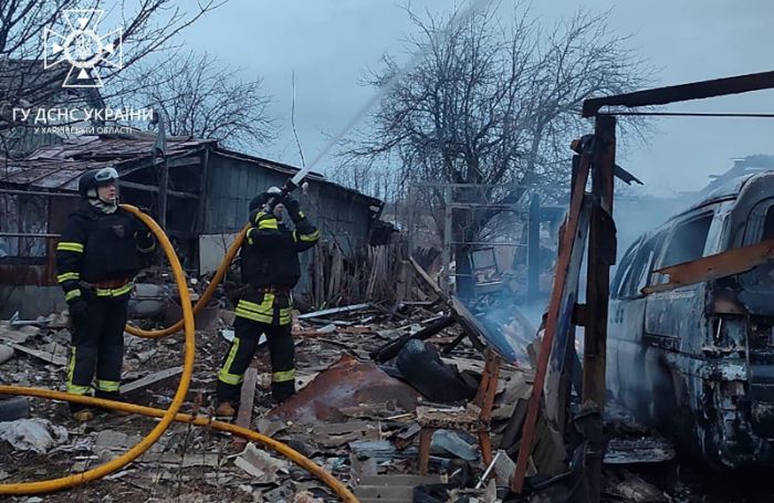 РФ кілька разів обстріляла Вовчанськ (фото)