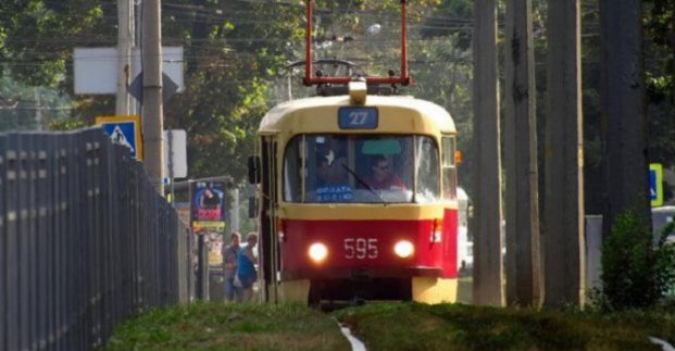 В части Харькова не будут ходить трамваи