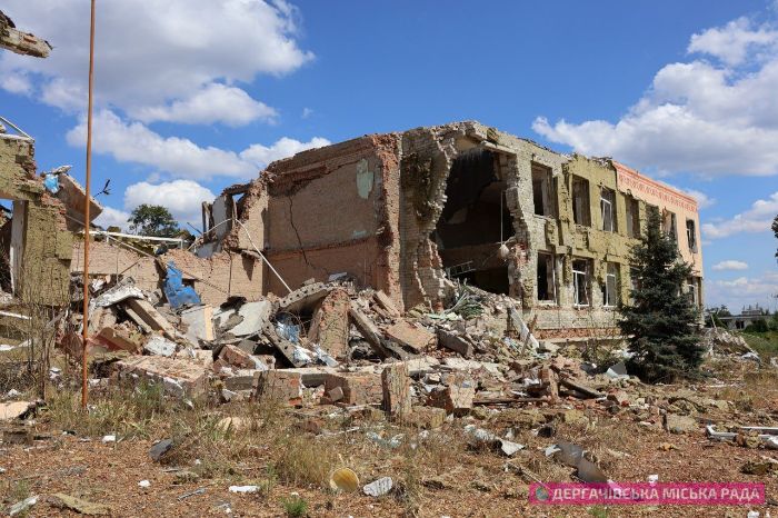 В Дергачевской громаде часть населенных пунктов разрушены почти на 100% 