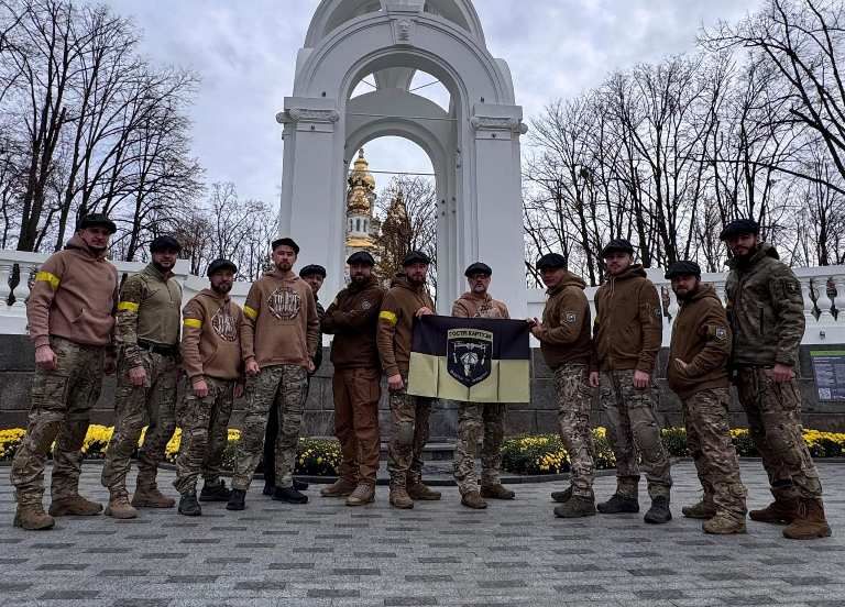 нацгвардійці підрозділу "Гострі картузи"