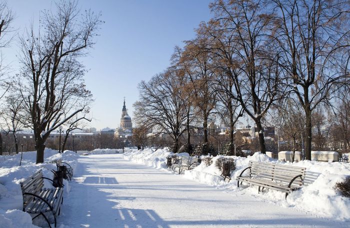 Сніг у Харкові