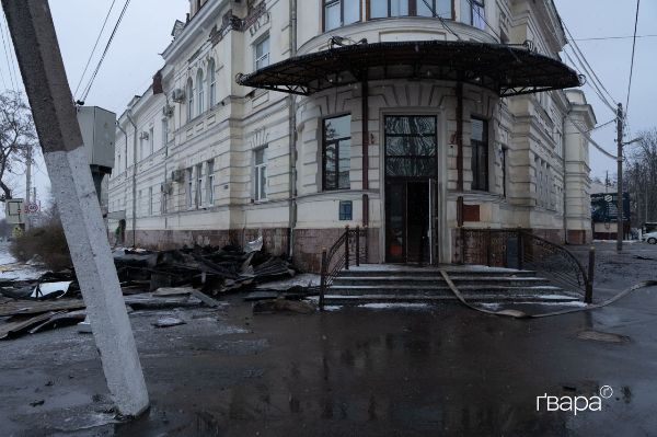 Приліт по пам'ятці архітектури в центрі Харкова: фото наслідків