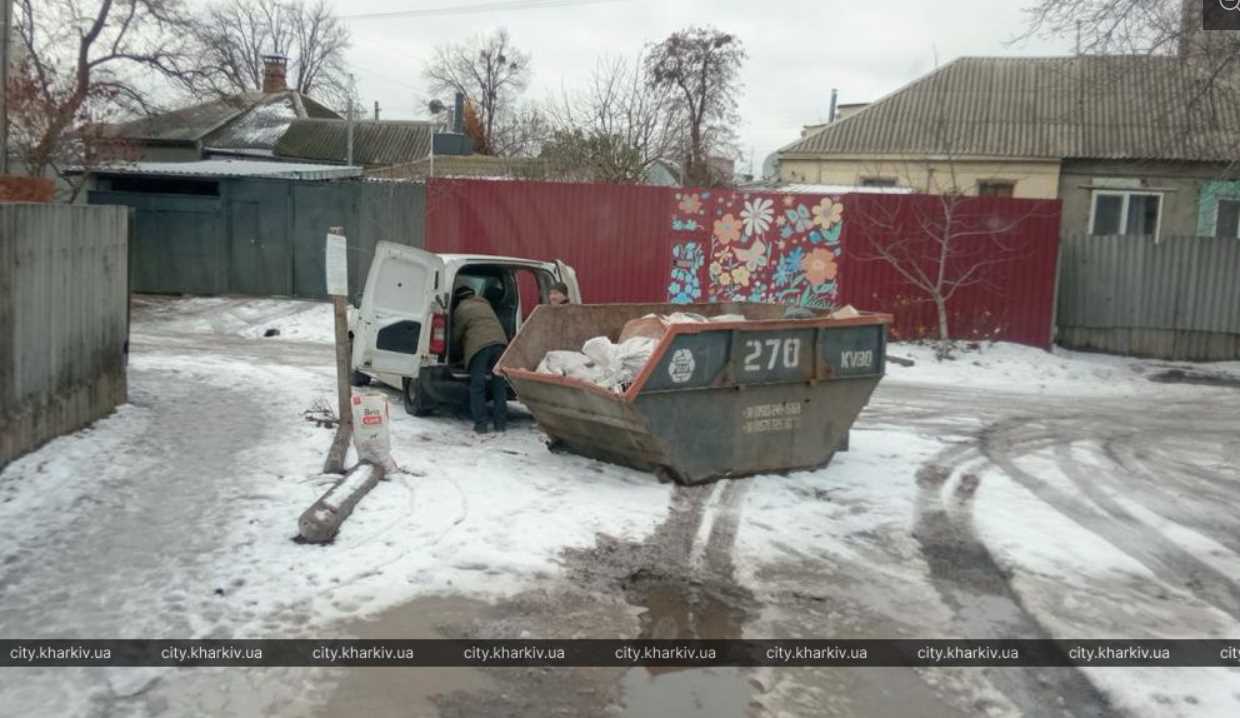 В Харькове всерьез взялись за стихийные свалки