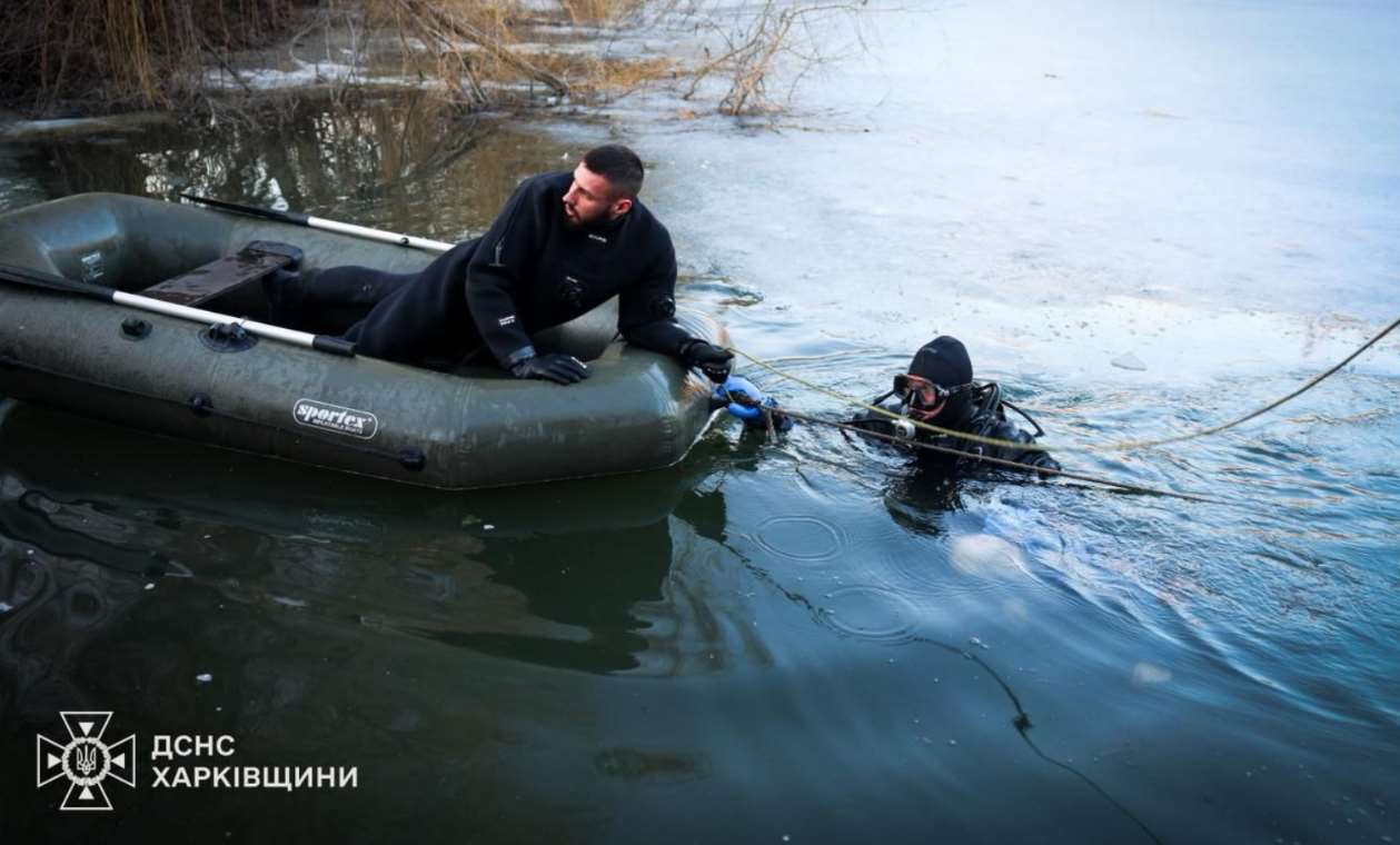 В Харькове шестеро детей провалились под лёд: двое погибли, четверых спас местный житель