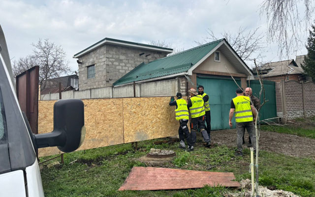 В Немышлянском районе ликвидируют последствия утреннего обстрела 4 апреля