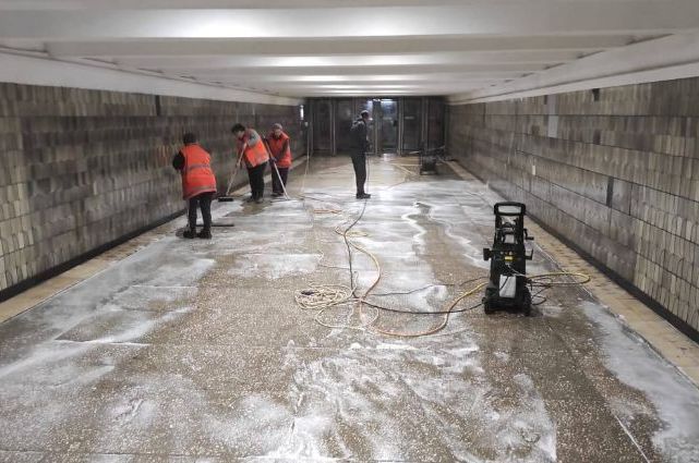 Переход метро