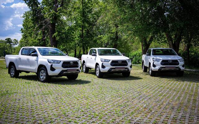 Воинам-штурмовикам на Харьковщине передали новые автомобили