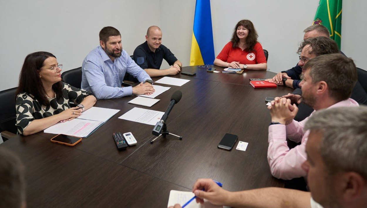 Харьков развивает сотрудничество с Красным Крестом