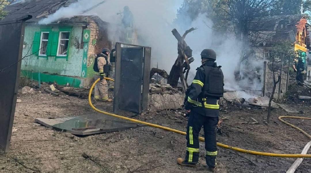 В пригороде Харькова на пожаре погибла женщина (фото)