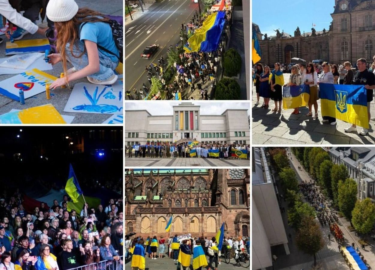 В городах-партнерах Харькова отметили День независимости Украины