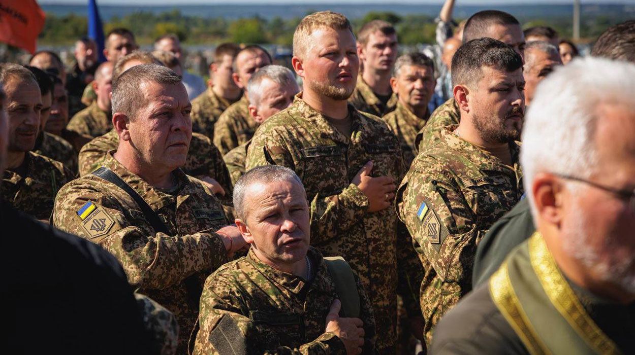 В Харькове прошел молебен в память о погибших защитниках