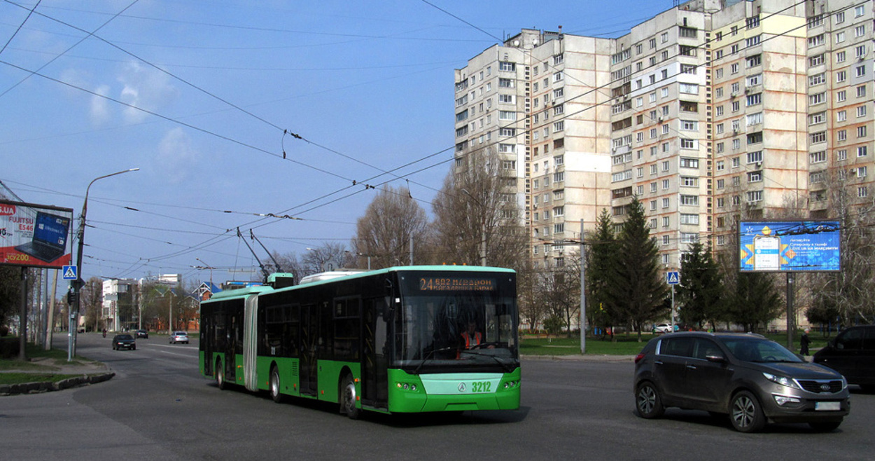 Три троллейбуса в Харькове изменят маршруты