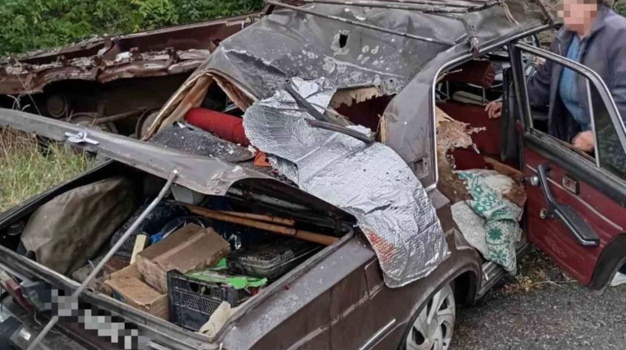В Харьковской области FPV-дрон РФ попал в гражданский автомобиль: погиб мужчина